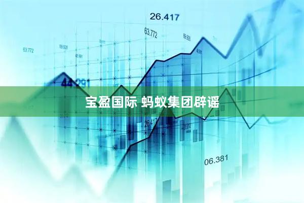 宝盈国际 蚂蚁集团辟谣