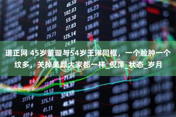 道正网 45岁董璇与54岁王琳同框，一个脸肿一个纹多，关掉美颜大家都一样_倪萍_状态_岁月