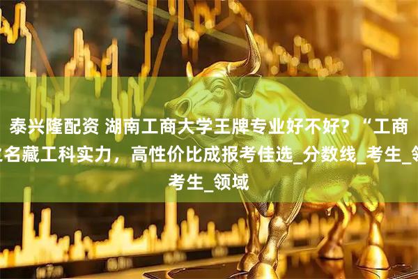 泰兴隆配资 湖南工商大学王牌专业好不好？“工商”之名藏工科实力，高性价比成报考佳选_分数线_考生_领域